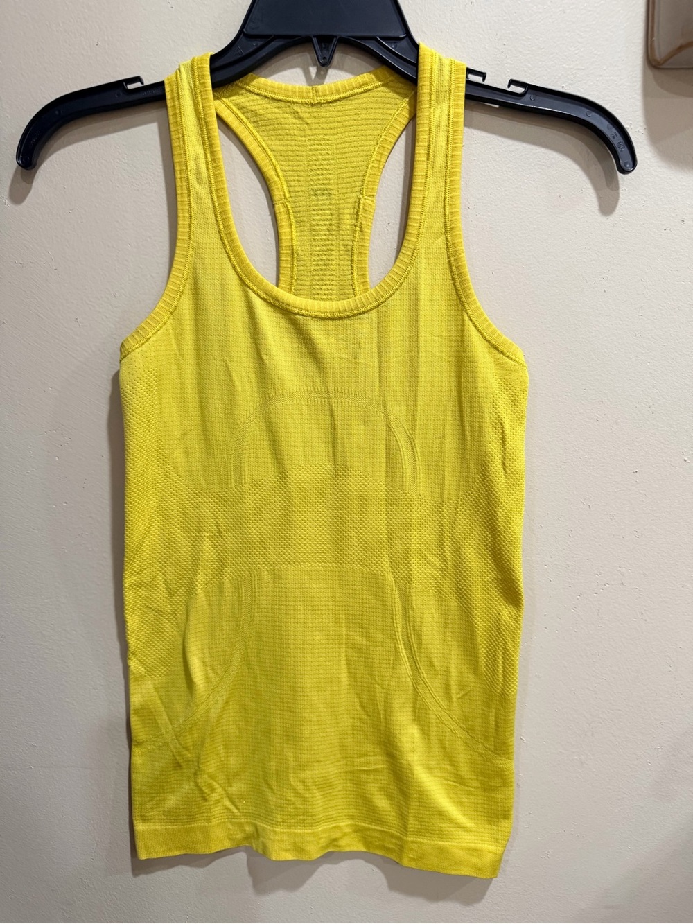 Lululemon Yellow Racerback Tank Top - Women